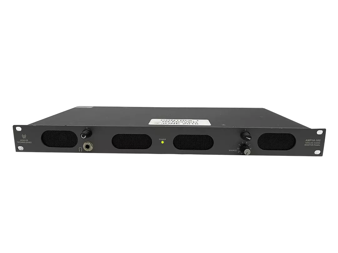 Wohler AMP1A-10S 10 Channel Analog Audio Monitor 1RU