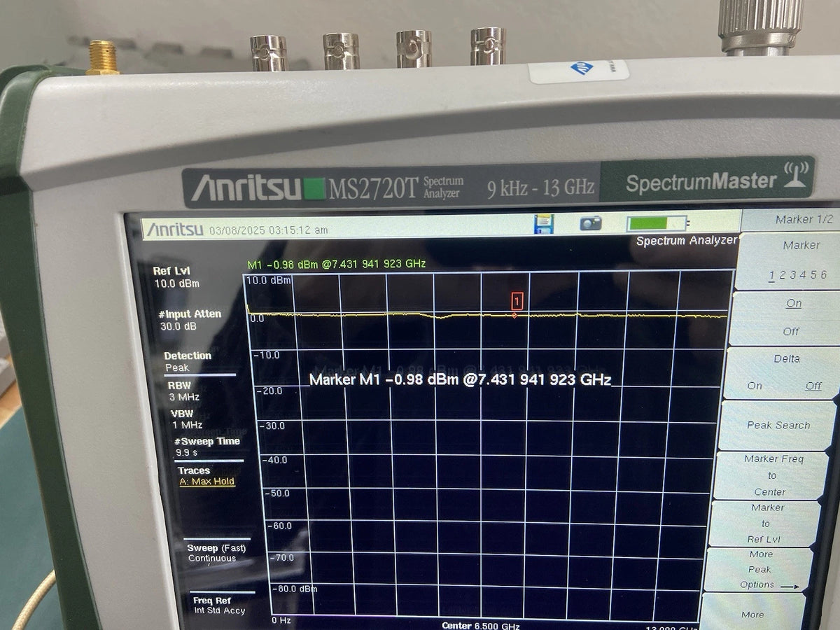 Anritsu Handheld Spectrum Analyzer Master MS2720T Portable with Excellent Calibration and Options