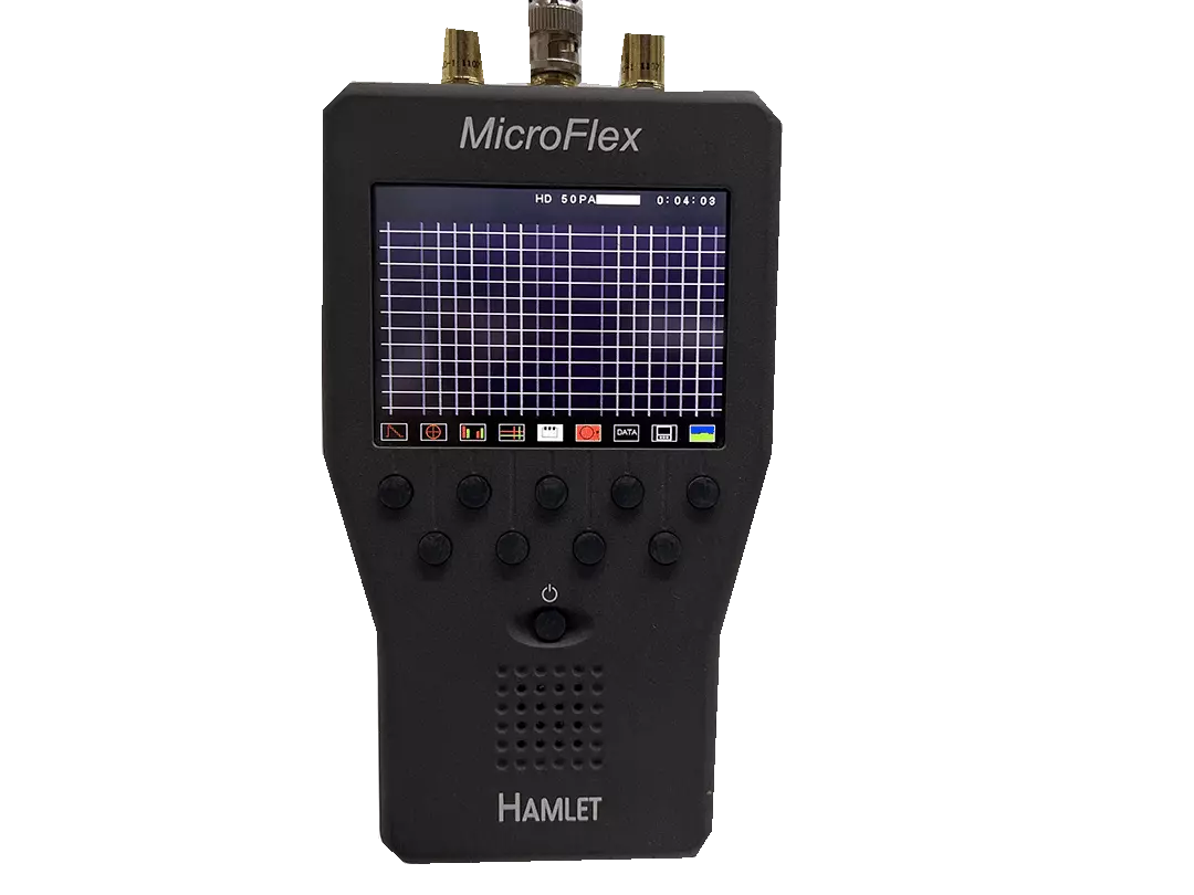 Hamlet Microflex Multiformat 3G HD/SDI Hand Held Waveform Vector and Audio Monitor