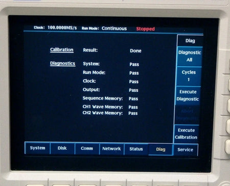 Tektronix AWG420 01/03/05 200MHz 16bit 2ch Airbitarity Waveform Generator