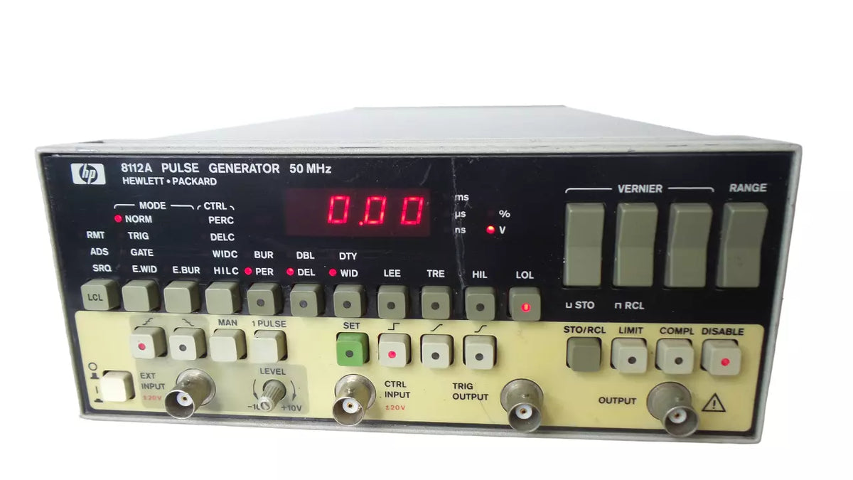 HP 8112A Pulse Generator 50 MHz - High-Quality Signal Generation