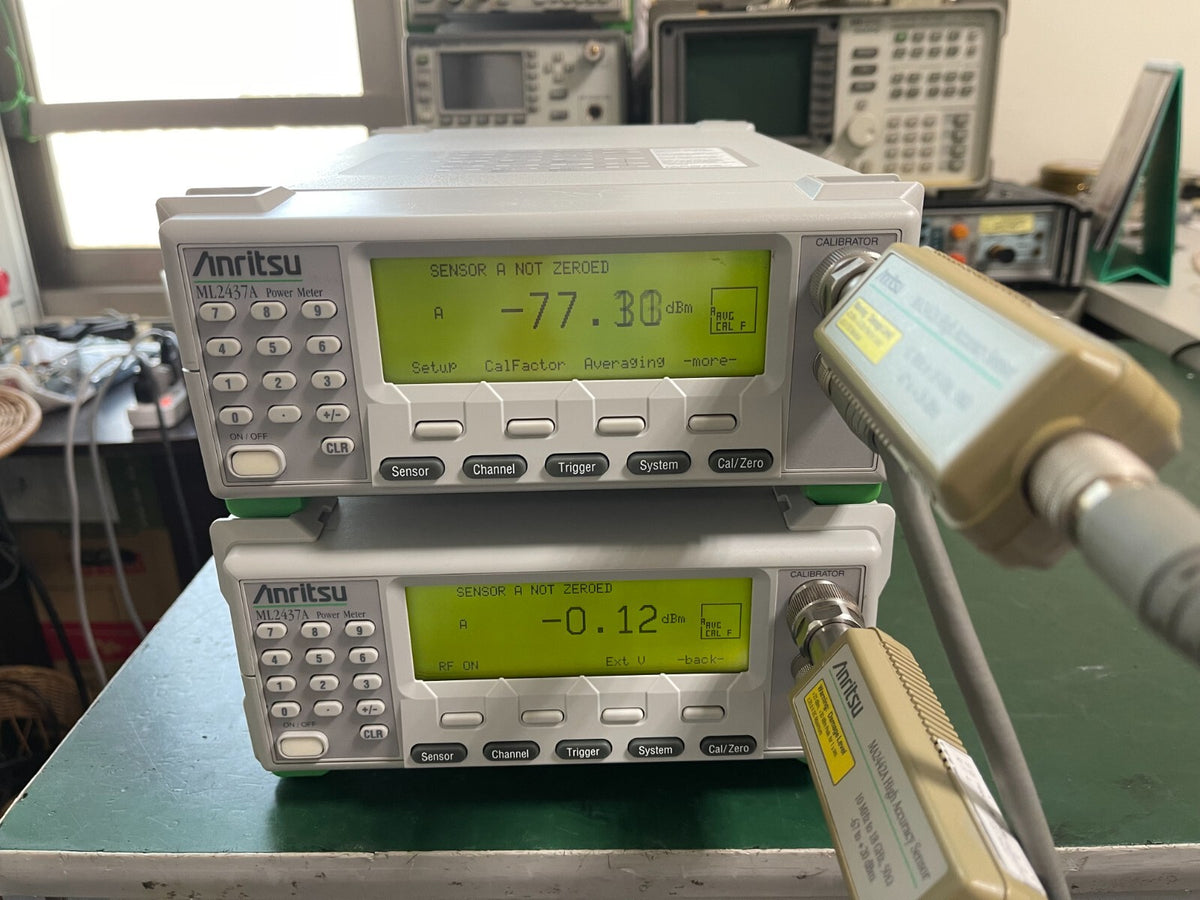 Anritsu ML2437A Single-Channel RF Power Meter _0001 or _0014 , it likes new