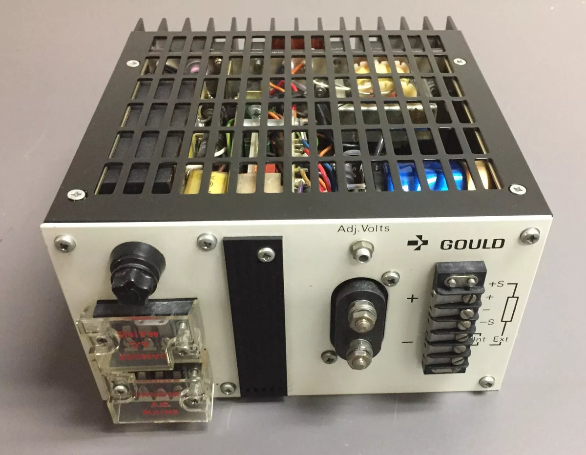 Gould P/N MG15-16C DC Power Supply, Input 115-120V or 220-240V, Output 15V 16A