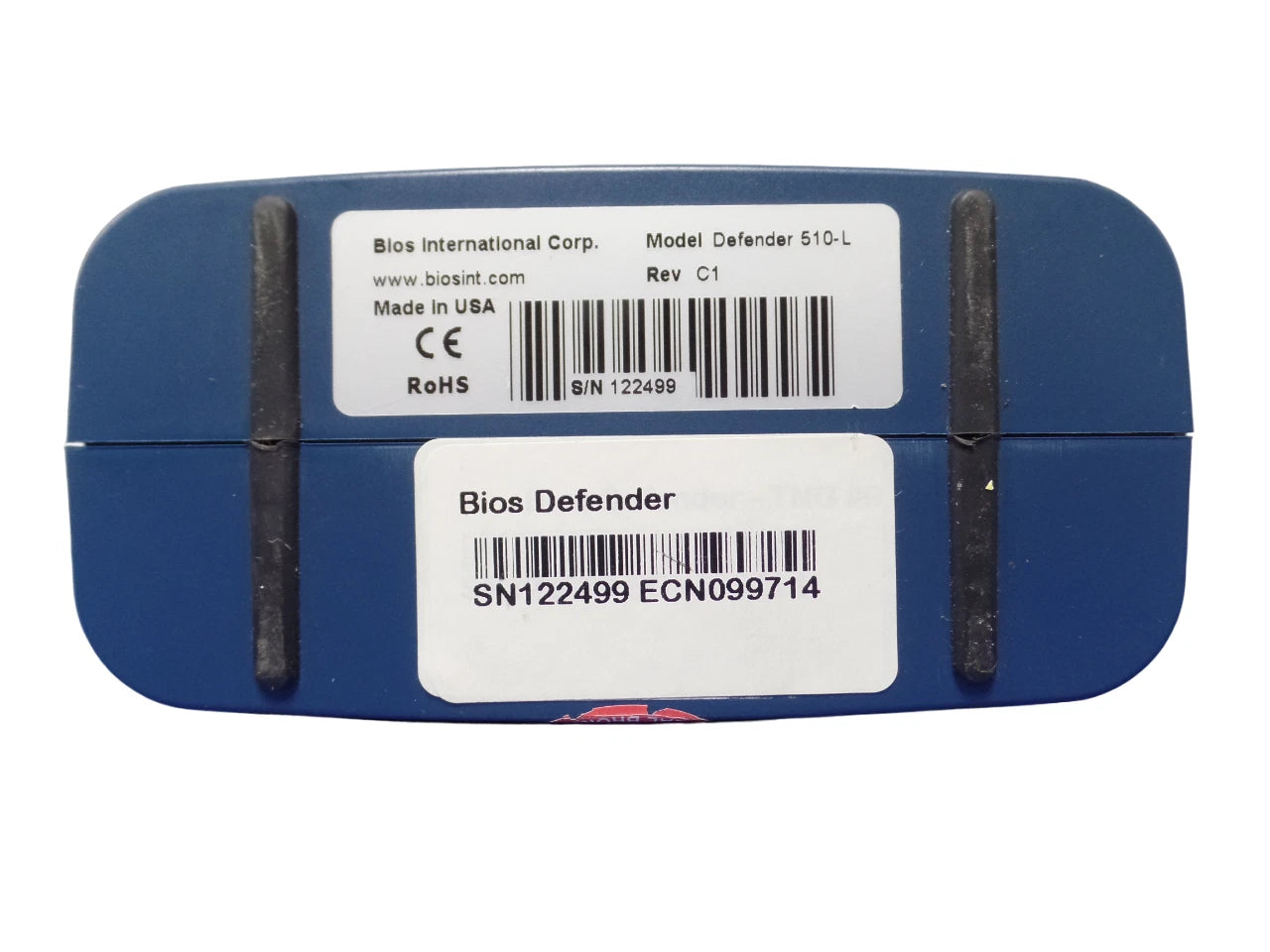 Bios DryCal Defender 510-L- Rev C1 GAS FLOW CALIBRATOR - Free shipping