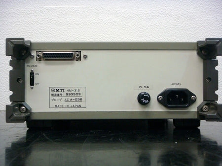 MTI HM-315 Three axis magnetic field measurement system