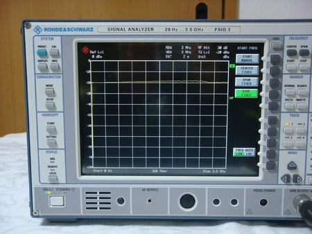 Rohde&Schwarz FSIQ3 K10/K11/B4/B5/B8 20Hz-3.5GHz Spectrum Analyzer with TG