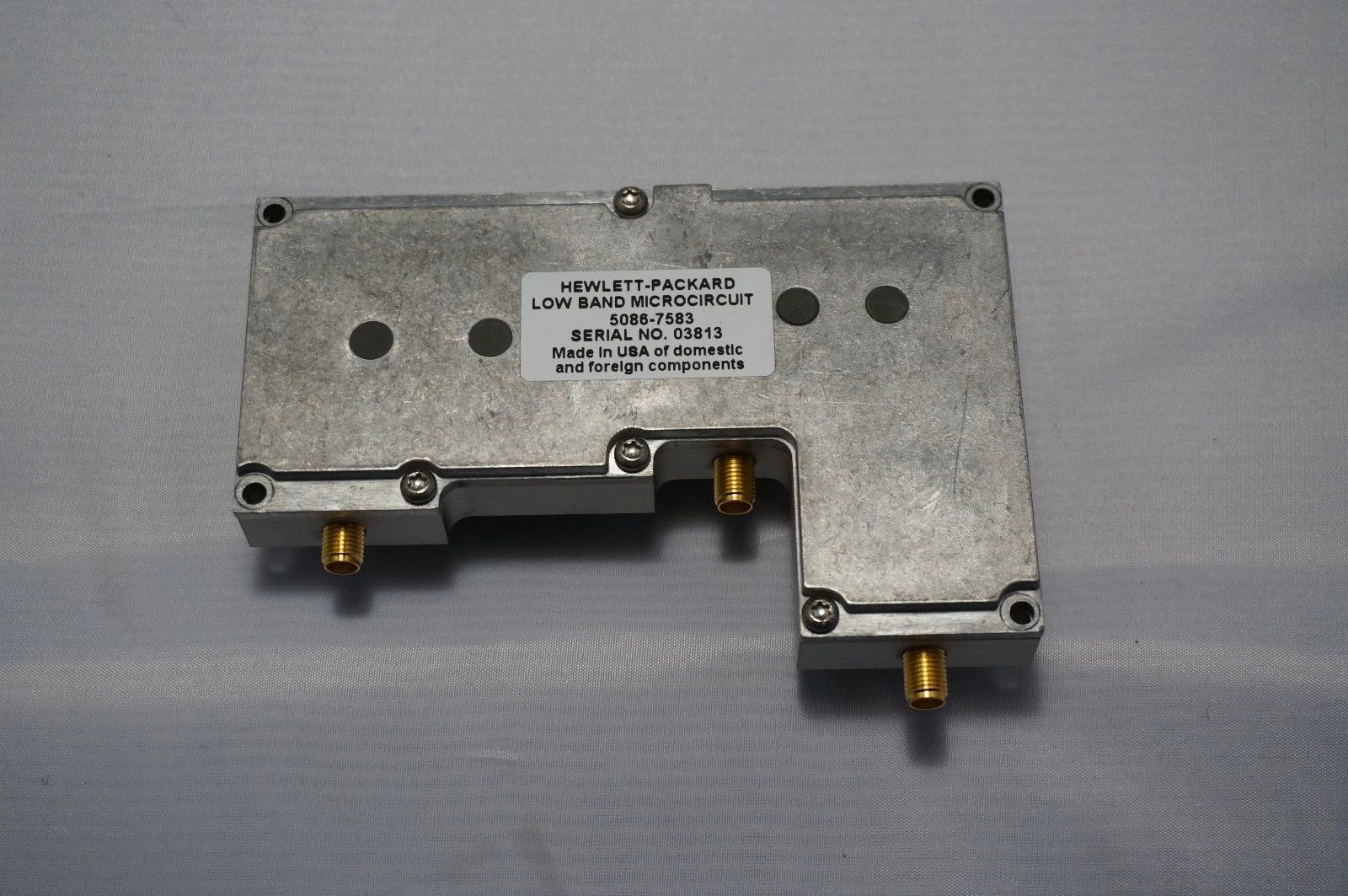 HP Agilent Keysight 5086-7583 Low Band Microcircuit Assembly