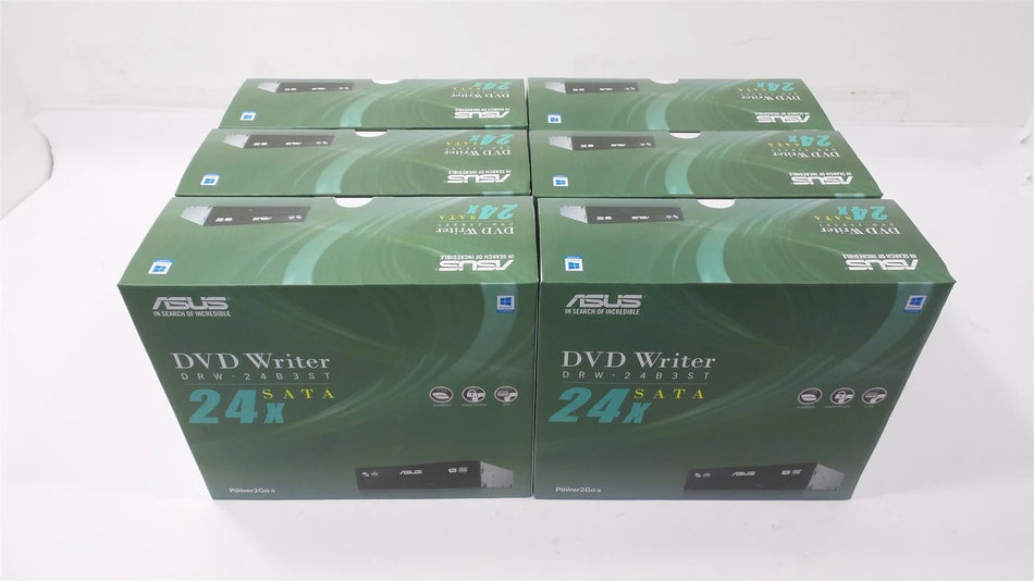 Lot 6 - ASUS DVD Writer DRW-24B3ST - New