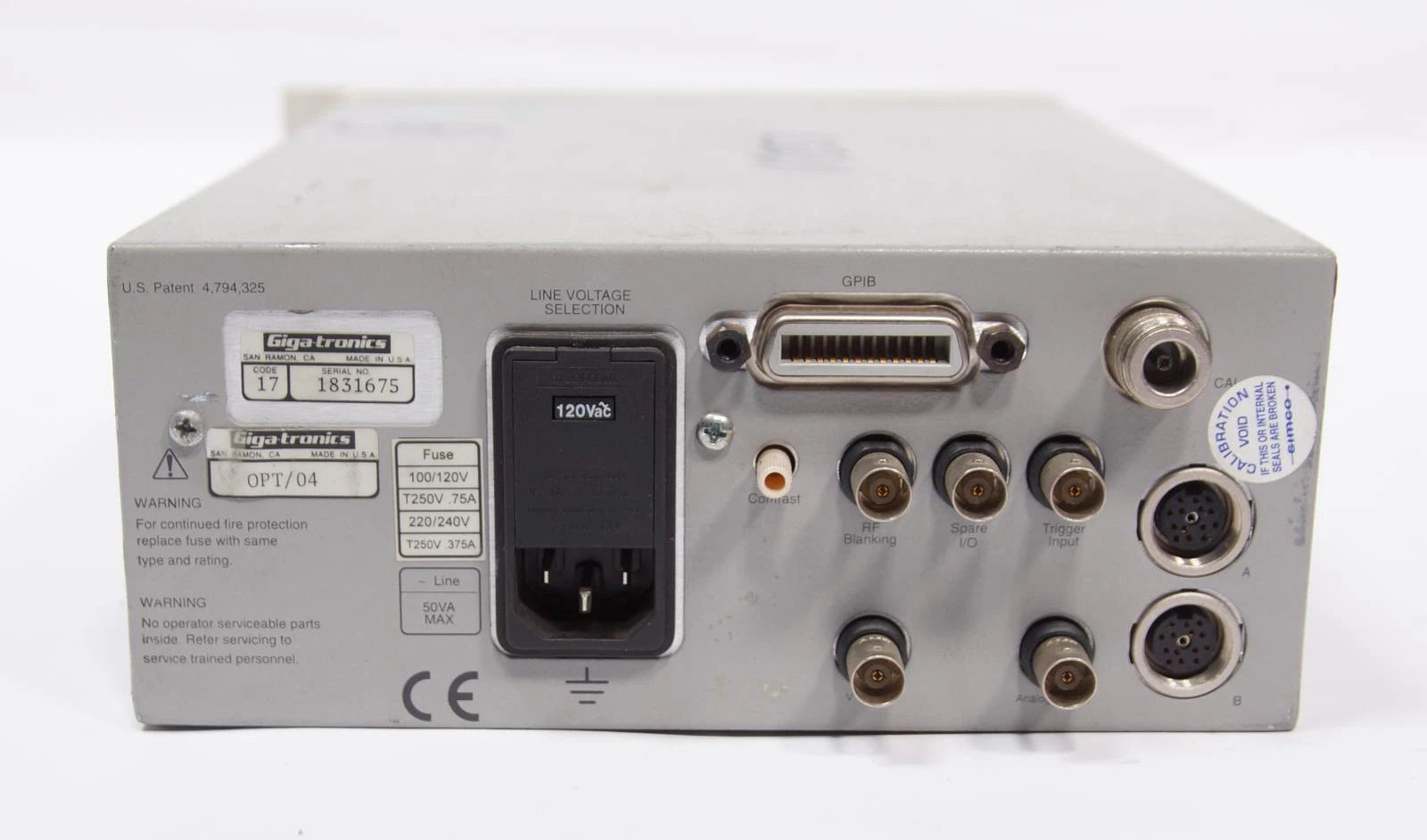 Gigatronics 8542C Dual Input Universal Digital Power Meter