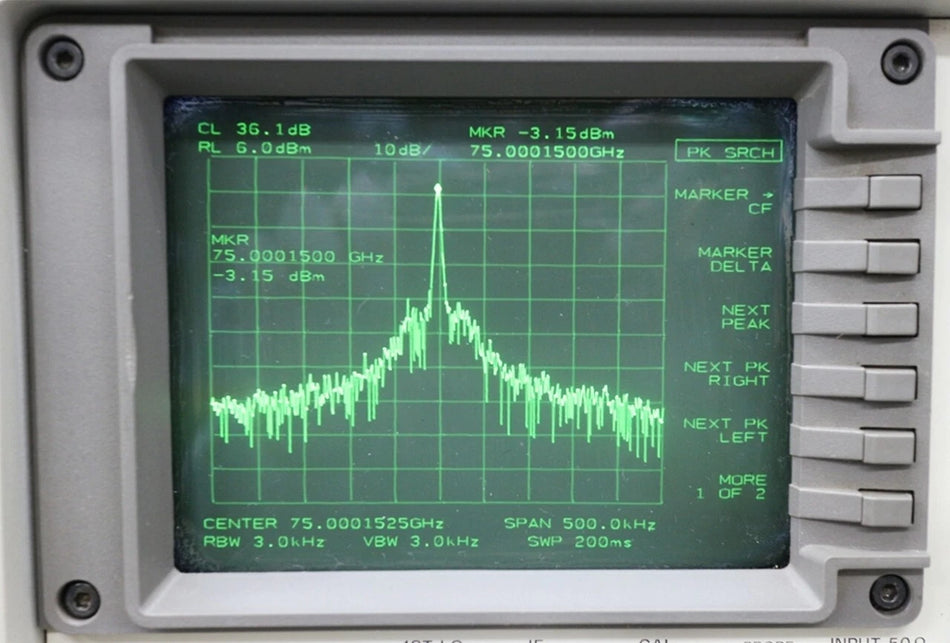 MACOM 507255 V Band 50-75GHz Isolator