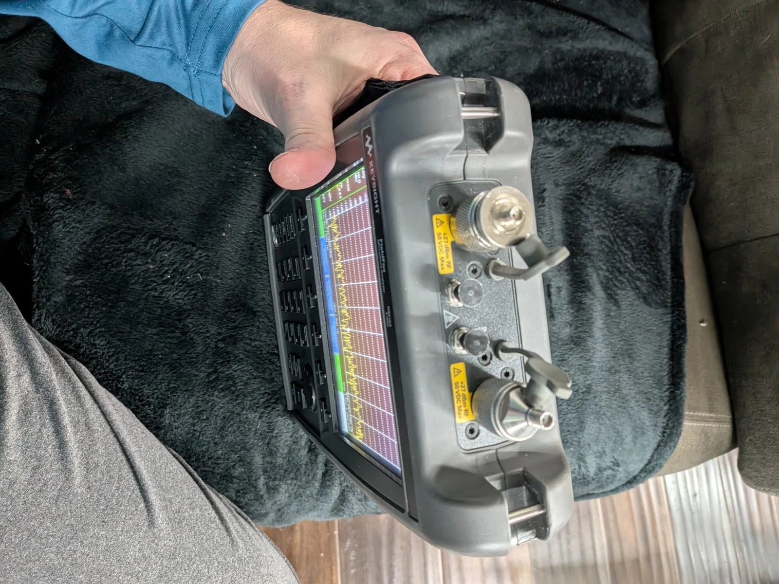 Keysight Agilent VNA Vector Network Spectrum Analyzer Fieldfox N9915A Cald 9 Ghz