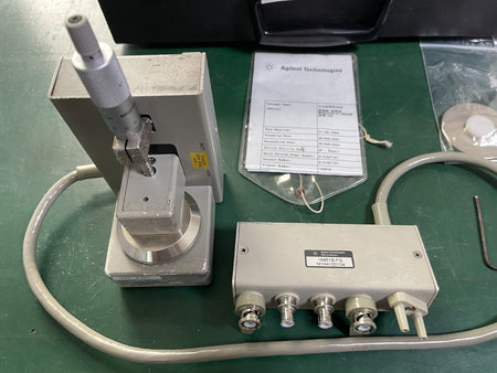 Agilent Keysight 16451B Dielectric Test fixture, w/ accessories , case - XG eqpt