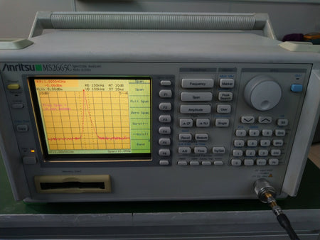 Anritsu MS2665C Spectrum Analyzer 9 kHz to 21.2GHz , very good shape - XG eqpt