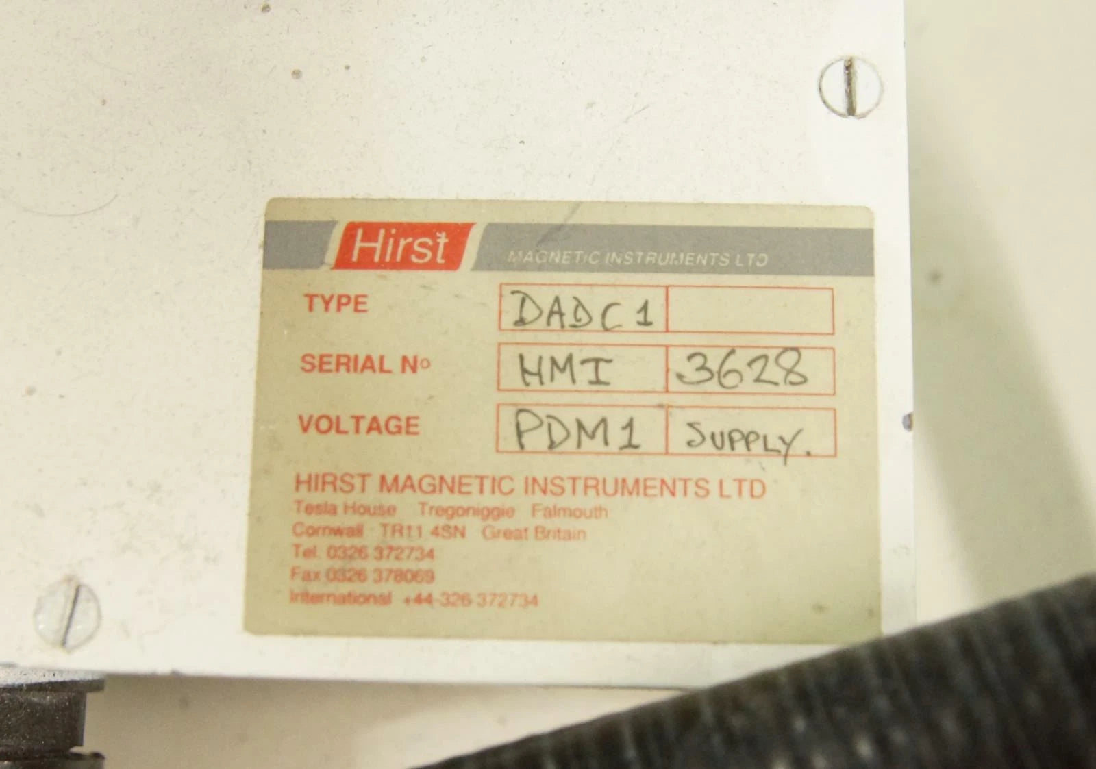 Hirst Magnetic Instruments PDM1 Precision Demagnetizer with Power Supply