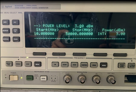 HP Agilent 83650B 10MHz-50GHz Synthesized Sweep Signal Generator Opt. 001 _0863