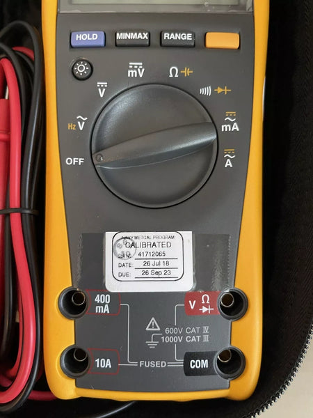 Fluke 77IV Multimeter with Leads Accessories & Stow Pouch (New) Calibrated 2023