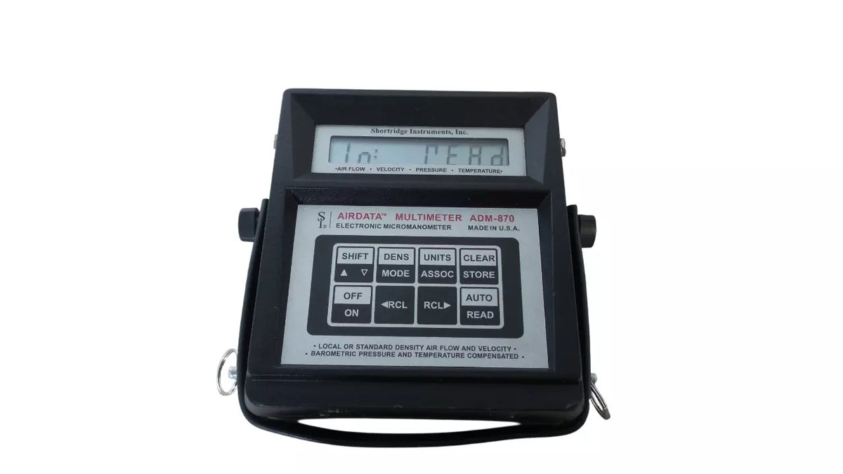 Shortridge Airdata Multimeter ADM 870 with Advanced Features