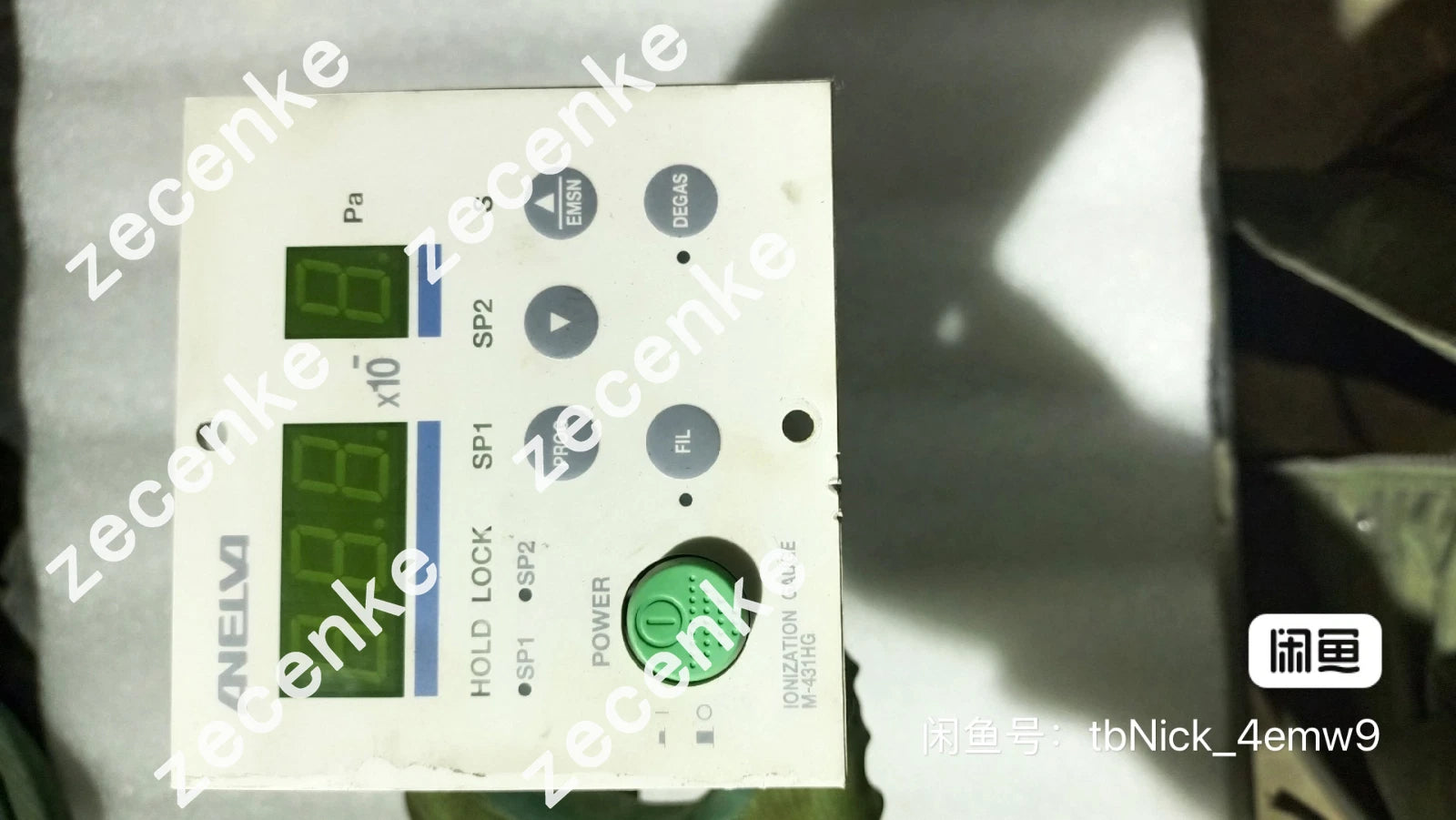 M-431HG Vacuum Ionizer for 1PC Testing with DHL or FedEx Shipping #W1002G WX