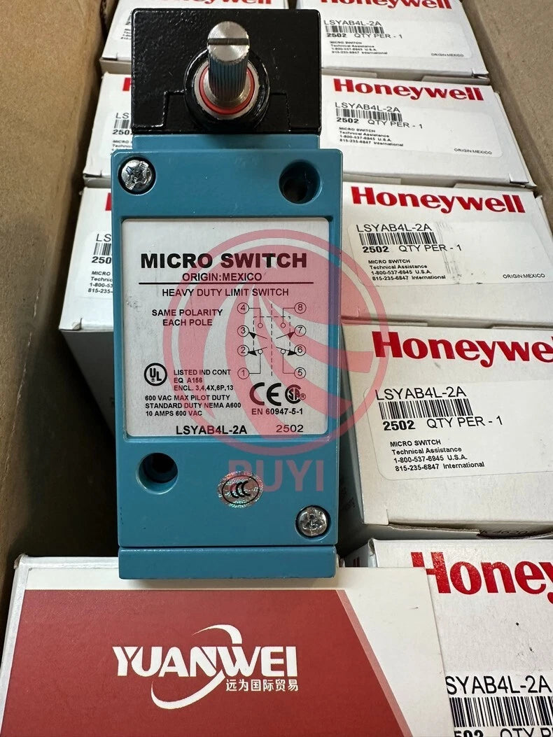 Brand New LSYAB4L-2A Limit Switch for HONEYWELL MICRO SWITCH