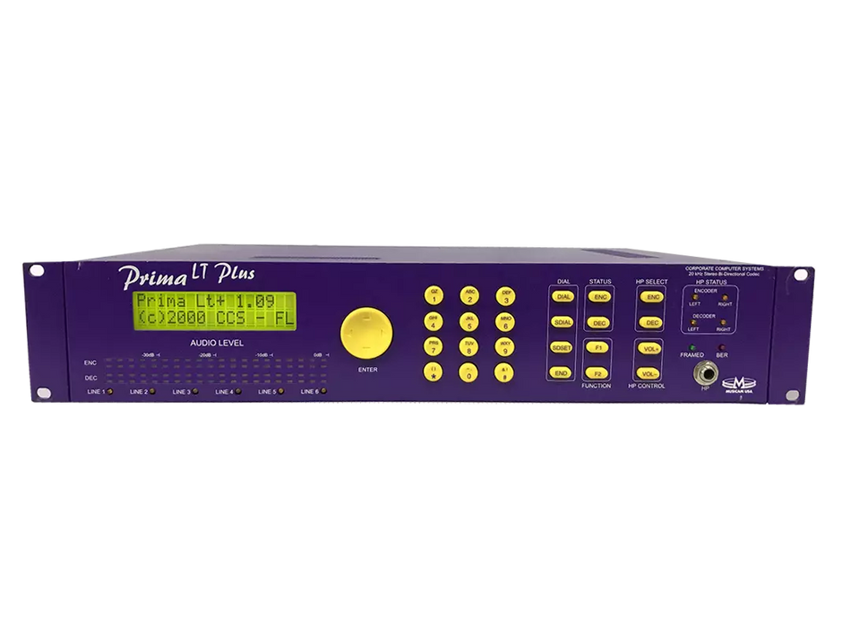 CCS Musicam Prima LT Plus Audio Codec with ISDN S/T Interface Card TA201