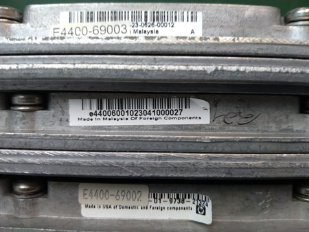 HP Agilent ESG Series Boards E4400-69003 , E4400-60010 , E4400-69002 for E4433A