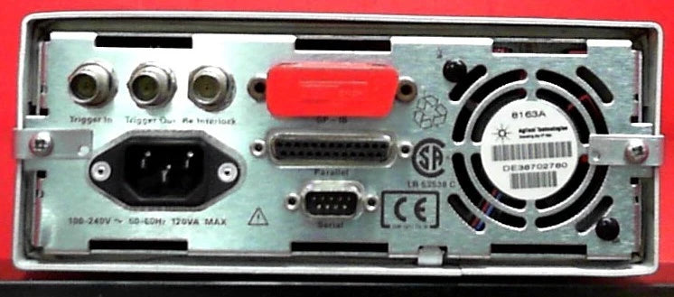HP Agilent Keysight 8163A Lightwave Measurement Mainframe DE38702780