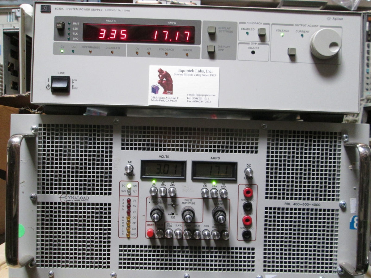 Adjustable Power Supply Agilent 6010A