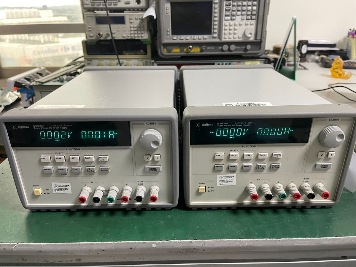HP Agilent E3631A Triple Output DC Power Supply