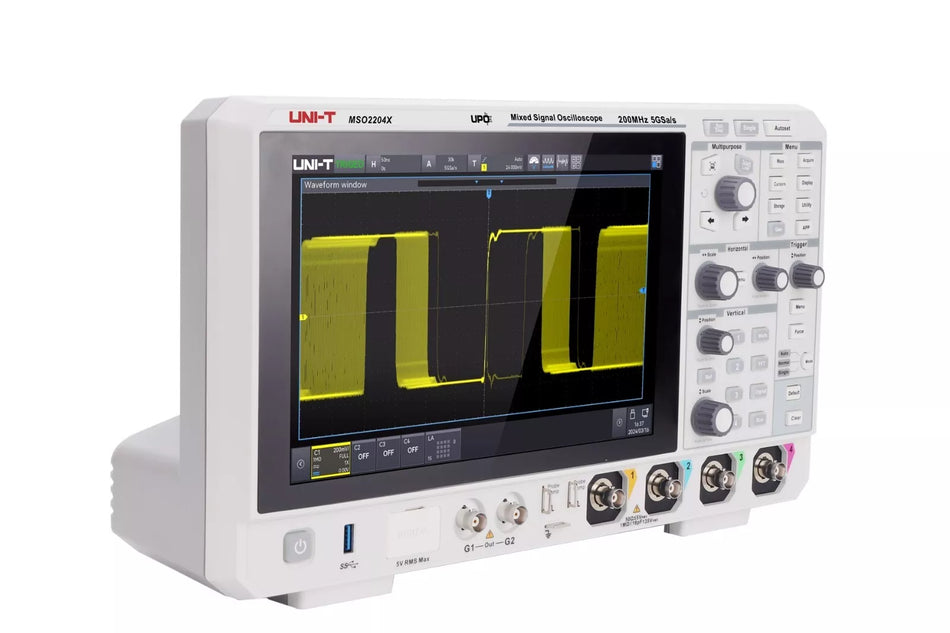 UNI-T UNI-T MSO2204X 200MHz 4Ch Mixed Signal Oscilloscope MSO