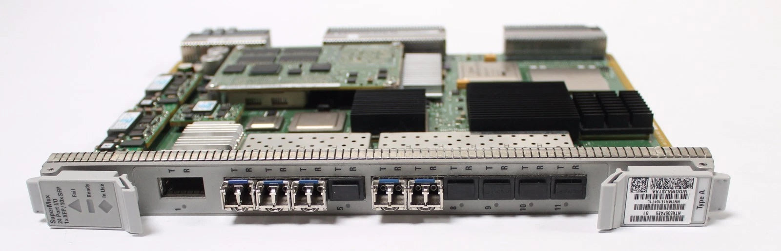 Nortel Ciena 6500 Series NTK535FAE5 SuperMux 24 Port I/O 1x XFP 10x SFP Module