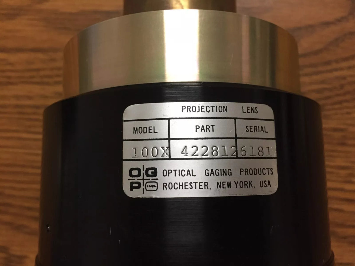 OGP Model 100X P/N 422812 Lens
