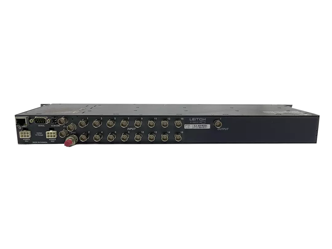 Leitch PANACEA P16x1SRO 1RU Video Router 16x1 SDI with Embedded Audio