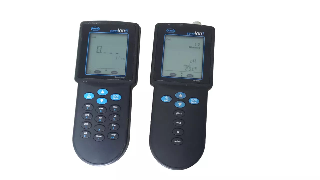 LOT of 2 HACH Sension1 and Sension5 pH Meter
