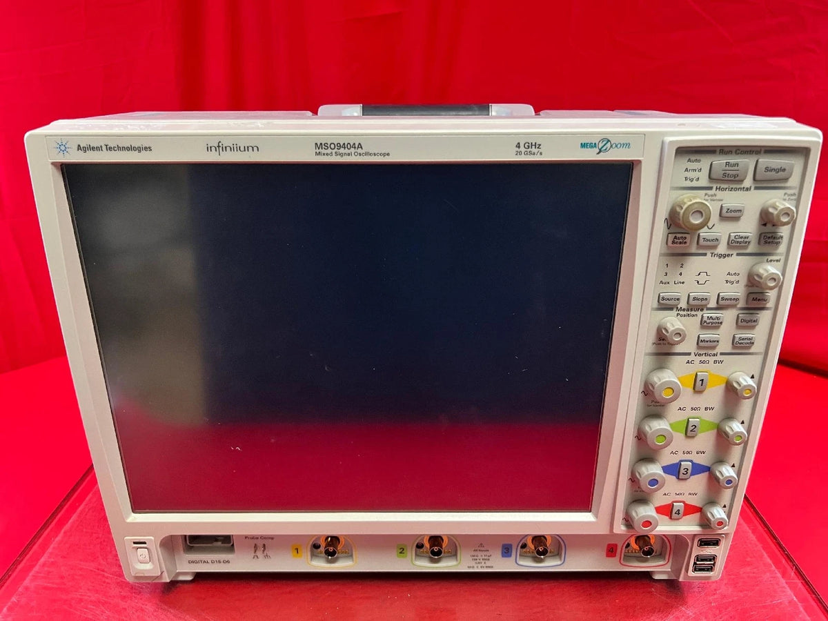 Agilent Keysight MSO9404A DSA9404A DSO9404A 800 Mixed Signal Oscilloscope