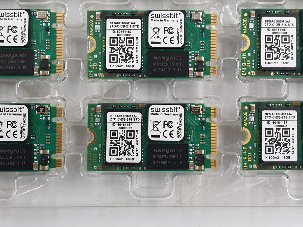 Swissbit Industrial M.2 SATA SSD 16GB Flash