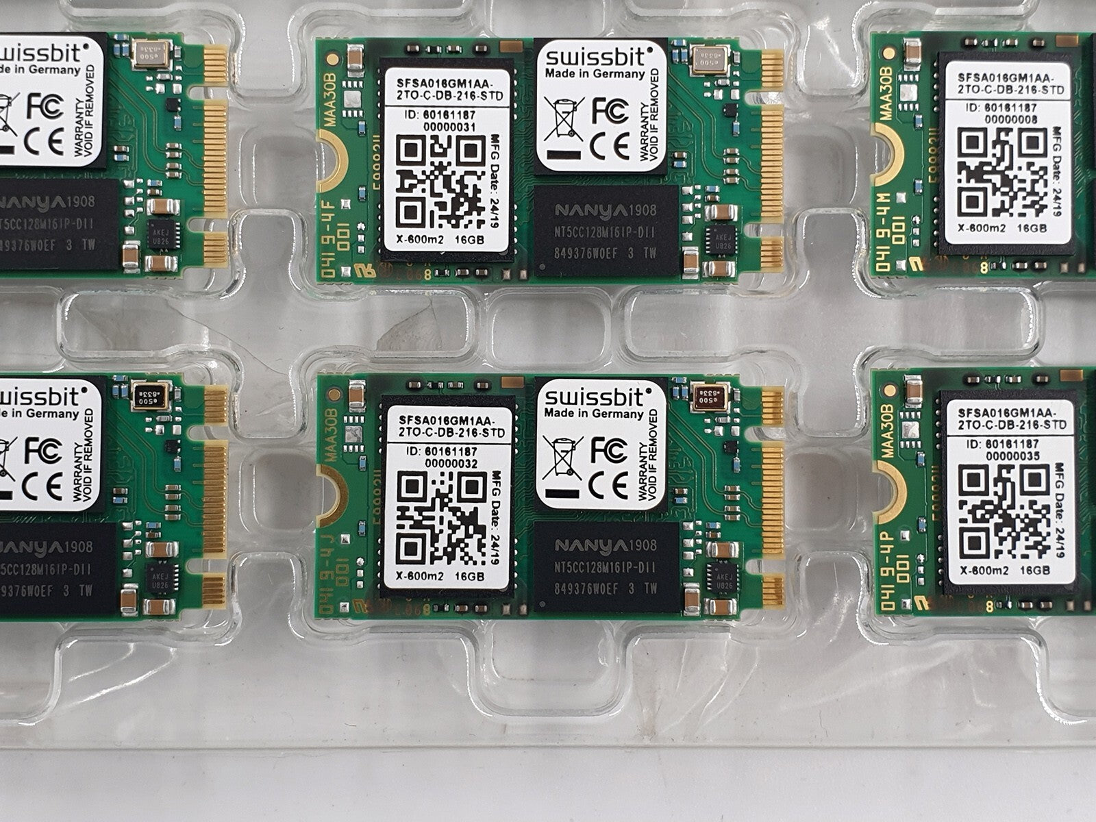 Swissbit Industrial M.2 SATA SSD 16GB Flash