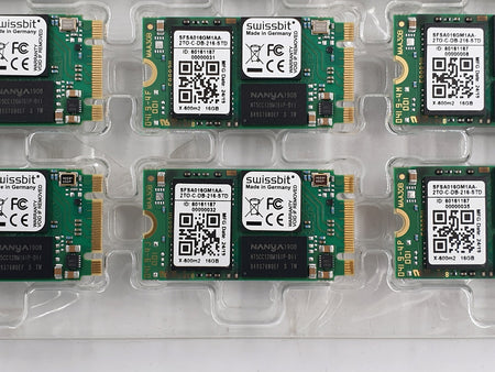 Swissbit Industrial M.2 SATA SSD 16GB Flash