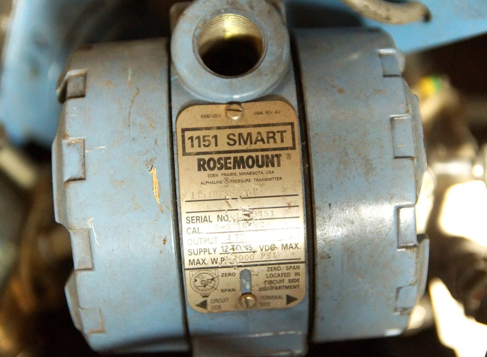 Rosemount 1151 Smart Differential Pressure Transmitter