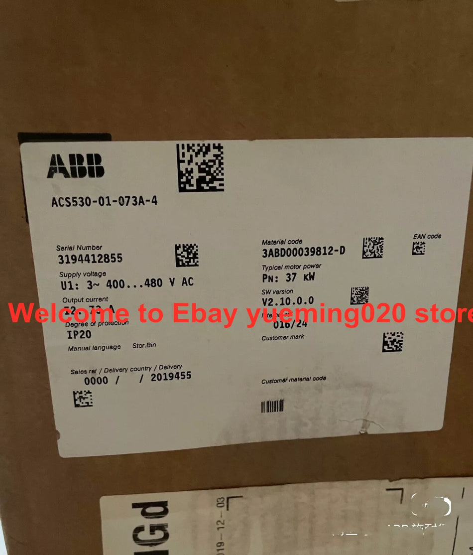 ACS530-01-073A-4 3ABD00039812-D inverter drives