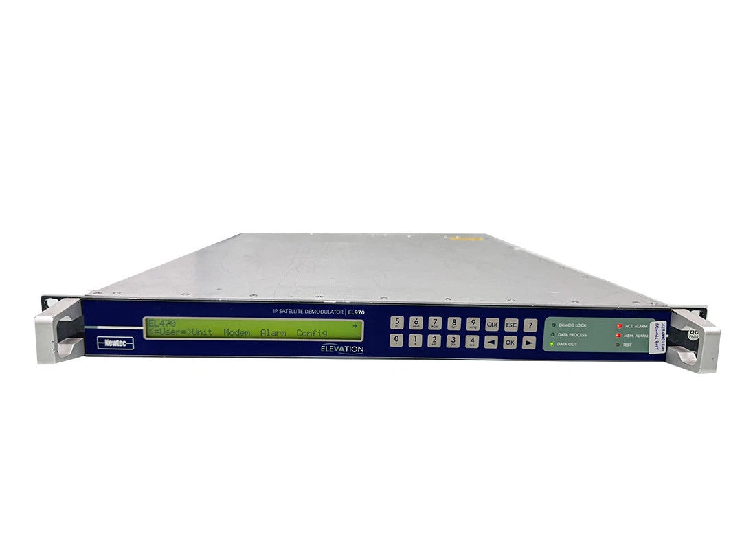 Newtec EL470 IP Satellite Modulator DVB-S2 NTC/2215.NU.CBBBAB