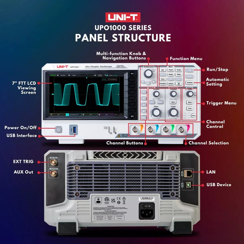 UNI-T UTS1032B 3.2GHz Advanced-Series Spectrum Analyzer IN STOCK