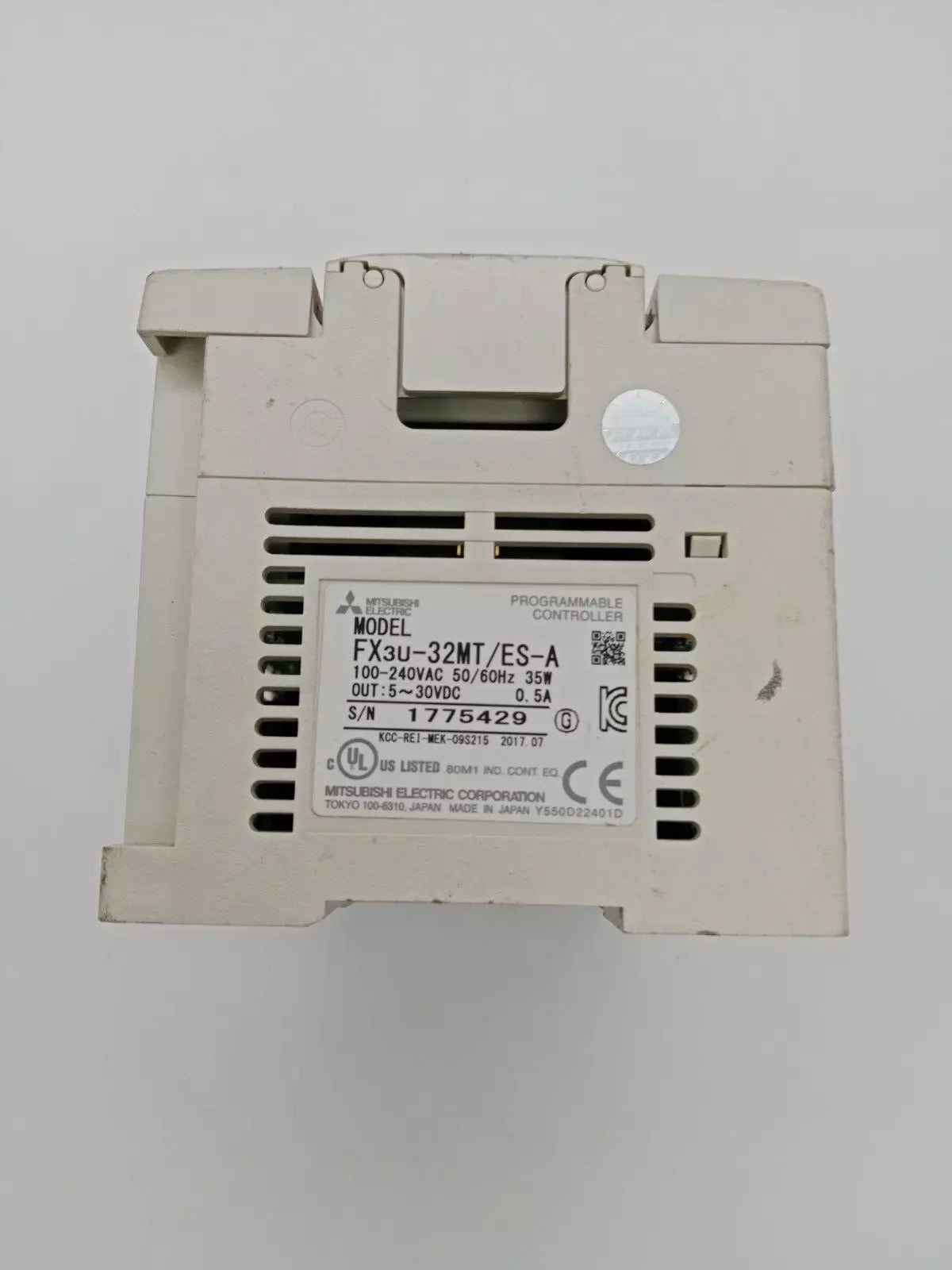 Mitsubishi FX3U-32MT/ES-A PLC, FX3U Base Unit AC 100-240V
