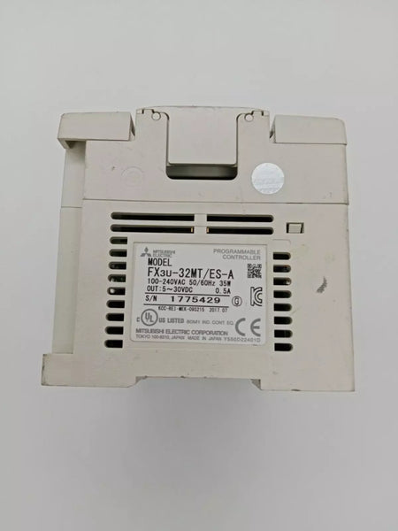 Mitsubishi FX3U-32MT/ES-A PLC, FX3U Base Unit AC 100-240V