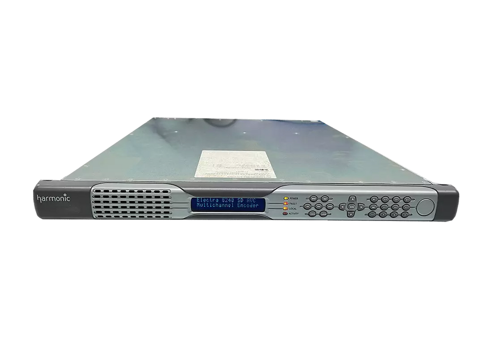 Harmonic Electra 8240 SD AVC Four Channel SD MPEG-2 Encoder with IP Out FW-ELC-8K-PIP