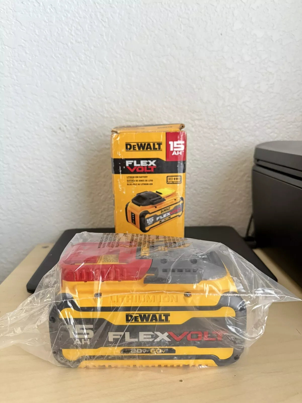 DEWALT DCB615 FLEXVOLT 20V/60V 15.0Ah Single Battery Genuine