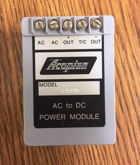 Acopian Model 5EB100 AC to DC Power Supply