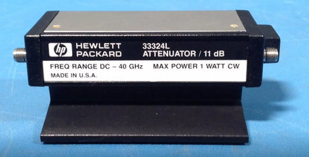 HP Agilent 33324L Programmable Attenuator 40 GHz 11 dB w/ Opts 006, 890 & H01
