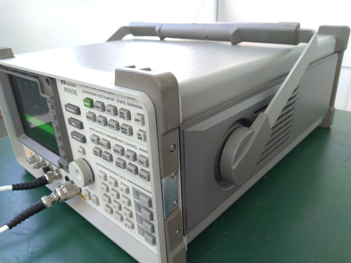 HP Agilent 8560E spectrum analyzer 30Hz to 2.9GHz , Elapsed Time 3170 Hours - XG eqpt
