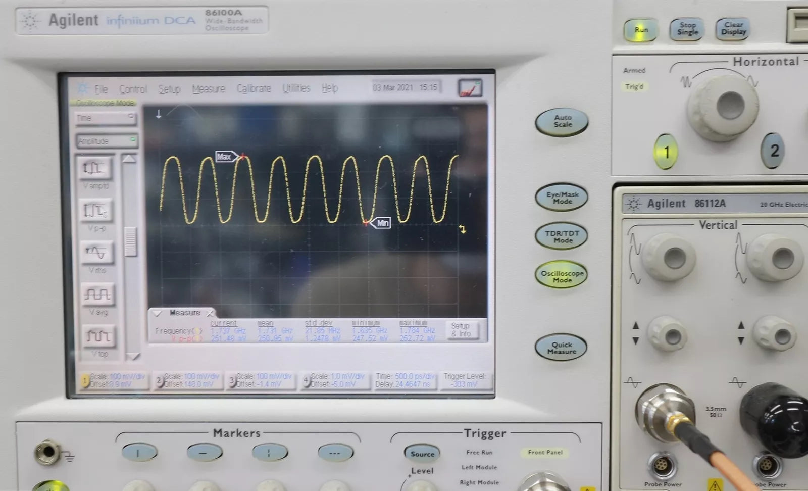 Tektronix DTG5274 2.7Gbps Data Timing Generator
