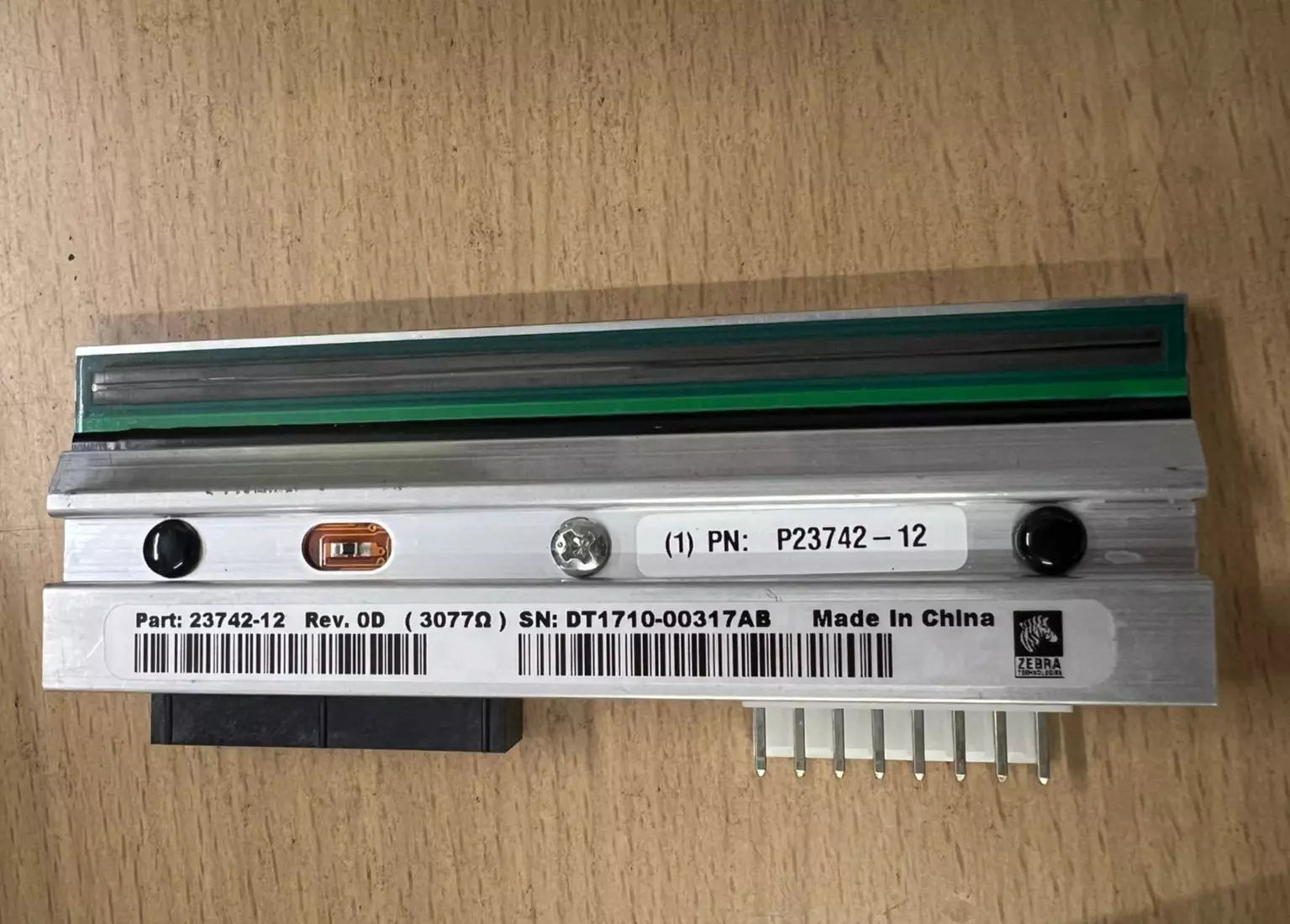 New Zebra P23742-12 Kit Printhead 600 DPI for 110Xi4 Printer Assembly 23742-12